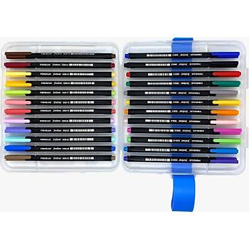 Pensan 6500 Hp Fineliner 0.4 Mm 24 Renk Kalem Seti