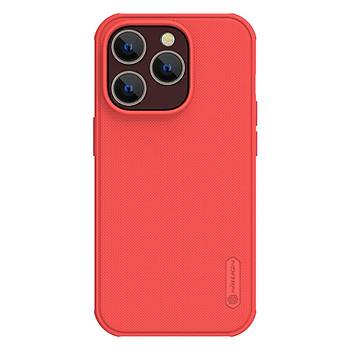 Nillkin İPhone 14 Pro Max için Nillkin Super Frosted Shield Pro kılıf - Kırmızı