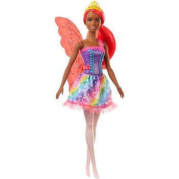 Barbie Dreamtopia Peri Bebekler -Koyu Tenli, Kýzýl Saçlý