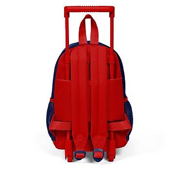 Coral High Minik Yuva ekekli Srt antas Lacivert Krmz rmcek Desenli ki Blmeli 24017