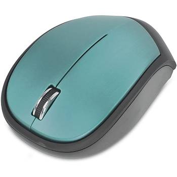 Everest Sm-340 Optik Usb 3D Metalik Yeil Kablosuz Mouse