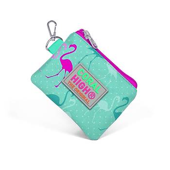 Coral High Kids Su Yeili Neon Pembe Flamingo Desenli Bozuk Para antas 21725