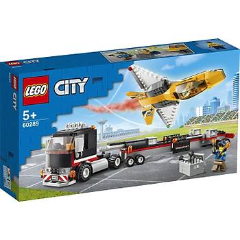 Lego® City Gösteri Jeti Taşıma Aracı 60289 Yapım Seti; Çocuklar İçin Eğlenceli Oyuncak Seti (281 Parça)