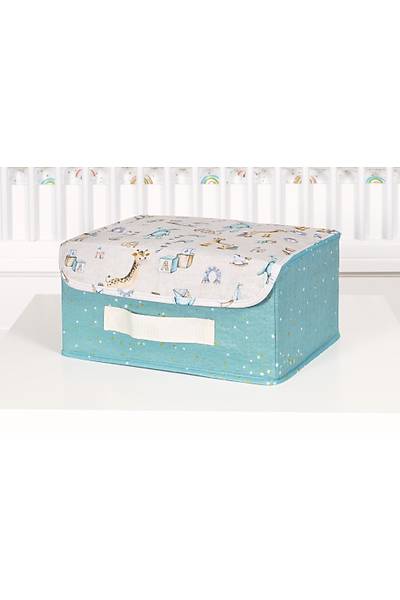 Bebek ve ocuk Odas Kapakl Organizer Kutu Seti