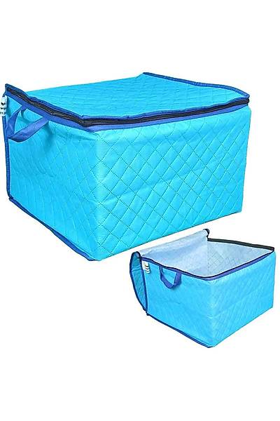 Hur Baklava Desenli Organizer Baza Alt Dolap i Saklama Dzenleme Orta 45X40X30cm