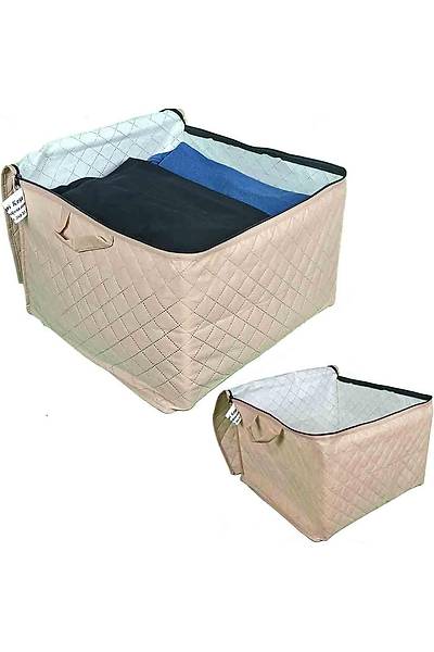 Hur Baklava Desenli Organizer Baza Alt Dolap i Saklama Dzenleme Orta 45X40X30cm
