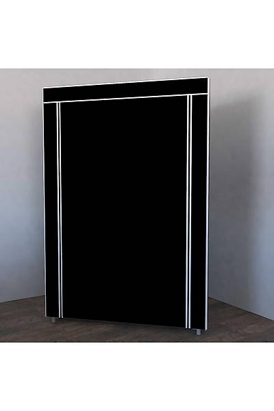 Yastk Yorgan Dolab Yklk Saklama Bez Dolap Metal skelet Bezdolap