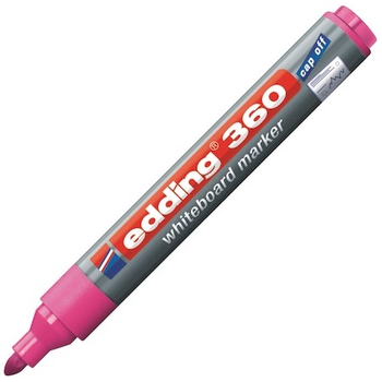 EDDING BEYAZ TAHTA KALEM CAP OFF E-360 PEMBE
