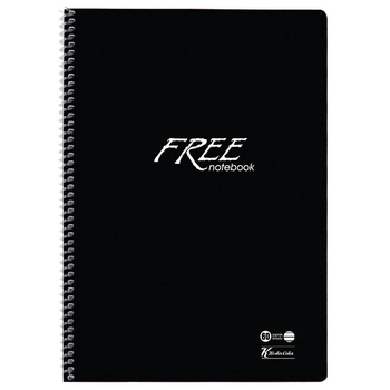 KESKN DEFTER FREE A4 PP KAPAK SPRALL 240 YP.ZGL 320501-99