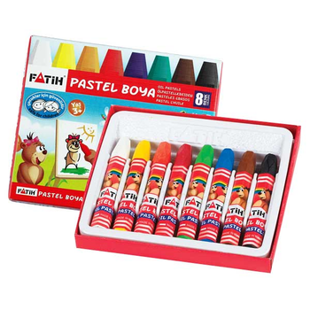 FATH PASTEL BOYA 8 RENK KNG SZE 34008