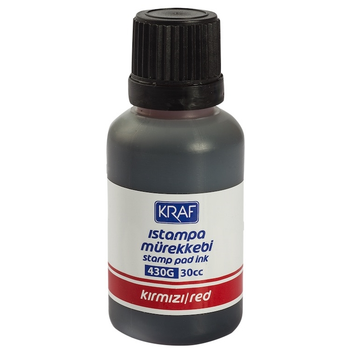 KRAF ISTAMPA MREKKEB 30CC KIRMIZI 430G