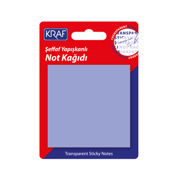 KRAF YAPIKANLI NOT KAIDI 76X76   50 YP. EFFAF MOR 7676TR