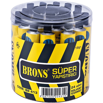 BRONS YAPITIRICI 18GR KAVANOZ BR-413