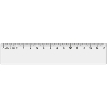 HATAS CETVEL PLASTK BR TP GEN 15 CM 00140