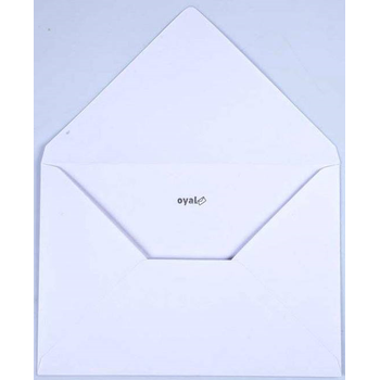 OYAL ZARF DAVETYE 13x18 90GR BEYAZ