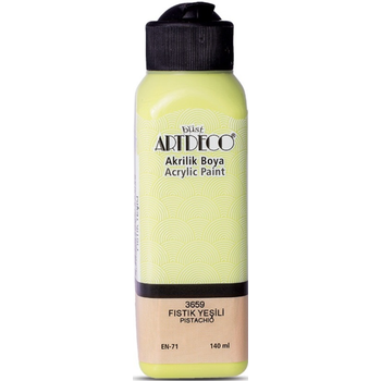 ARTDECO AKRLK BOYA 140 ML FISTIK YEL Y-070R-3659