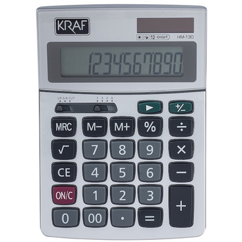 KRAF HESAP MAKNES MASAST 12 HANE HM-130