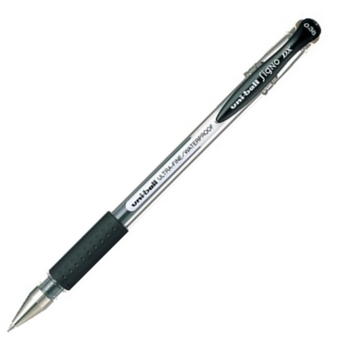 UN JEL KALEM SIGNO DX UM-151ND 0.38 SYAH