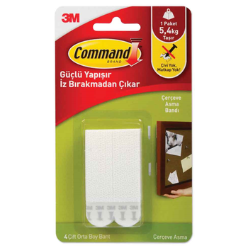 3M COMMAND ASKI CIRT CIRT BANT ORTABOY 4L 17201-4