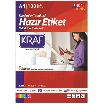 KRAF LASER ETKET KF-2510 105 X 56 MM
