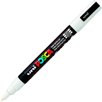 UN POSTER MARKR POSCA PC-3M 0.9-1.3 BEYAZ
