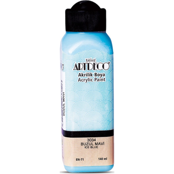 ARTDECO AKRLK BOYA 140 ML BUZUL MAV Y-070R-3034