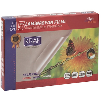 KRAF LAMNASYON FLM PARLAK A5 125MIC 100L 2125