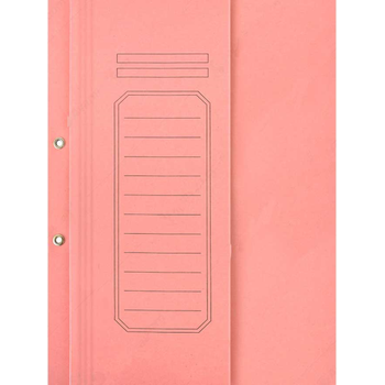 ALEMDAR TELL DOSYA LKS YARIM KAPAK PEMBE 25 L