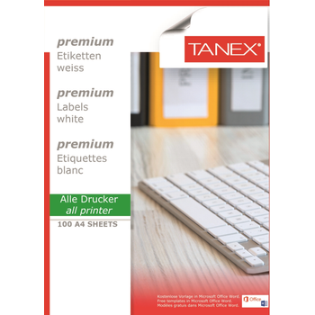 TANEX LASER ETİKET TW-2116 CD 116 X 41 MM