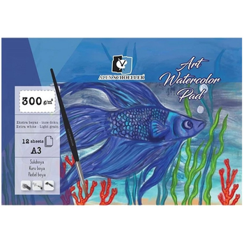 ALEX SULUBOYA DEFTER YAPIKANLI 300GR A3 12 L ALX-0618