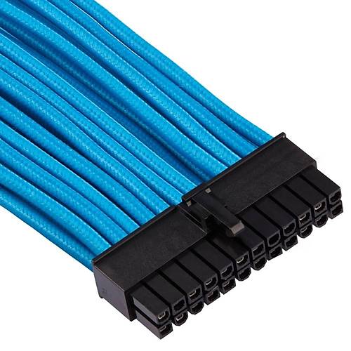 Corsair CP-8920221 Premium Individually Sleeved DC Cable Starter Kit, Type 4 (Generation 4), BLUE/BLACK