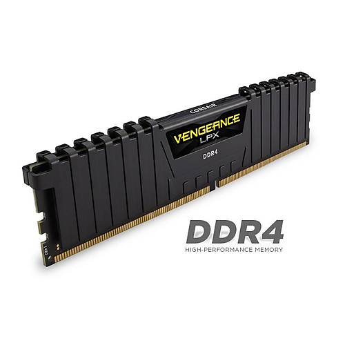 CORSAIR RAM VENGEANCE LPX 16GB (1 x 16GB) DDR4 DRAM 3000MHz C15 Memory Kit - Black