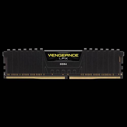 CORSAIR RAM CORSAIR CMK64GX4M2D3000C16 VENGEANCE LPX 64GB (2 x 32GB) DDR4 DRAM 3000MHz C16 Memory Kit - Black