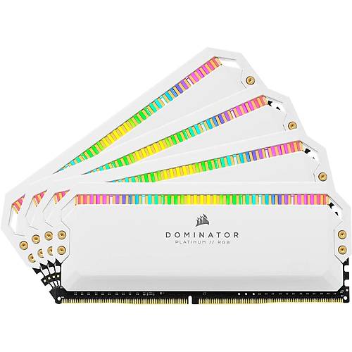 CORSAIR RAM CMT32GX4M4K4000C19 DOMINATOR PLATINUM RGB 32GB (4 x 8GB) DDR4 DRAM 4000MHz C19 Memory Kit - Black
