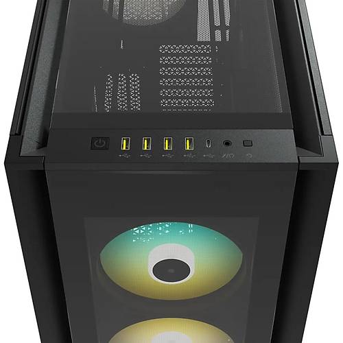 Corsair iCUE 7000X Tempered Glass RGB Siyah USB 3.0 ATX Full Tower Kasa