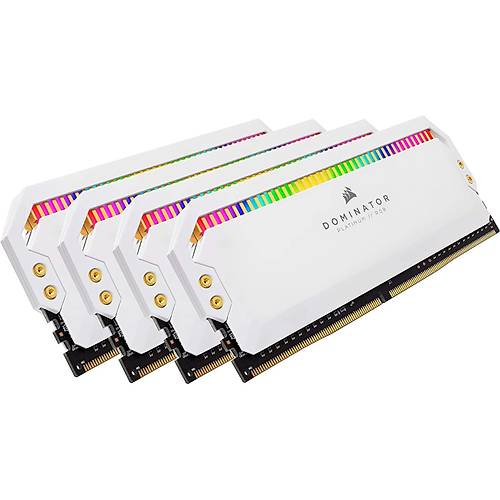 CORSAIR RAM CMT32GX4M4K4000C19 DOMINATOR PLATINUM RGB 32GB (4 x 8GB) DDR4 DRAM 4000MHz C19 Memory Kit - Black