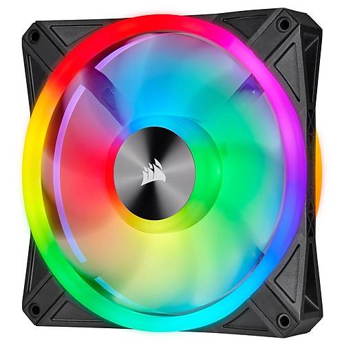 CORSAIR CO-9050099-WW iCUE QL140 RGB 140 mm Dört RGB Renk Döngülü PWM Fan