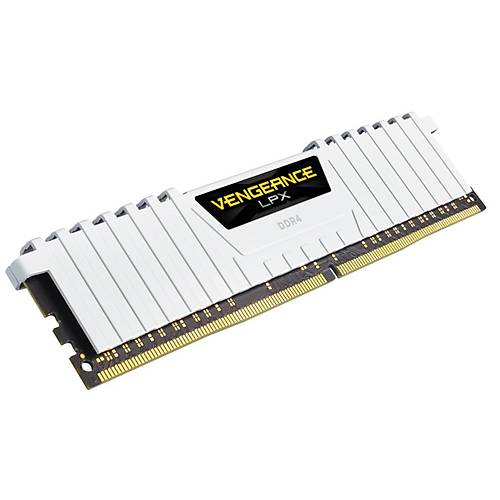 CORSAIR RAM VENGEANCE® LPX 16GB (2 x 8GB) DDR4 DRAM 3000MHz C16 Memory Kit - White