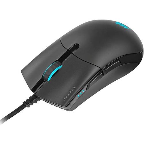 CORSAIR CH-9303111-EU SABRE RGB PRO CHAMPION SERIES Gaming Mouse, Optical, Black