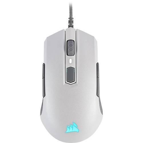 CORSAIR CH-9308111-EU M55 RGB PRO 12400 DPI Sað & Sol El Kullaným Oyuncu Mouse, Beyaz