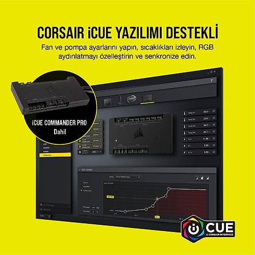 CORSAIR CX-9070004-WW Hydro X Series iCUE XH303i RGB Custom Cooling Kit