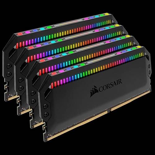 CORSAIR RAM CMT32GX4M4C3200C16 DOMINATOR PLATINUM RGB 32GB (4 x 8GB) DDR4 DRAM 3200MHz C16 Memory Kit