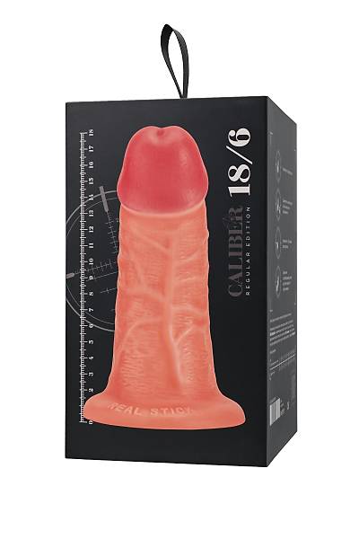Ger�ek�i yapay penis, RealStick CALIBER, 18 cm, �6