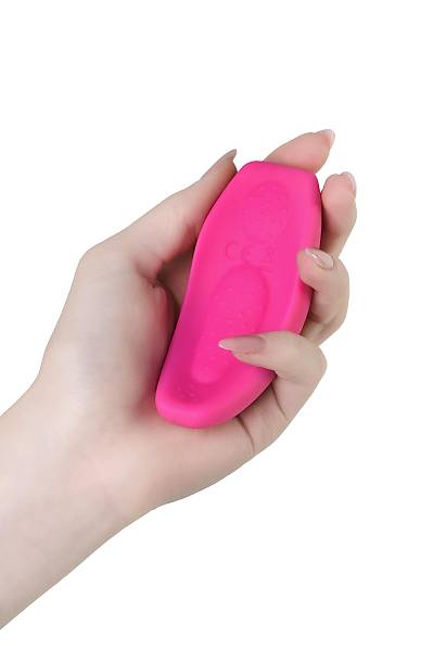 JOS FLRTY klotlu klitoral vibratr, silikon, pembe, 9,3 cm