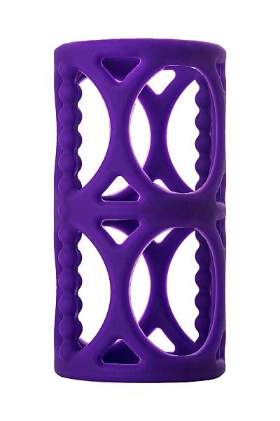 A-Toys by TOYFA   penis eki, silikon, mor, 7,5 cm