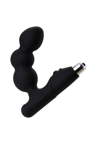 Erotist Fourth prostat stimlatr, silikon, siyah, 12,4 cm