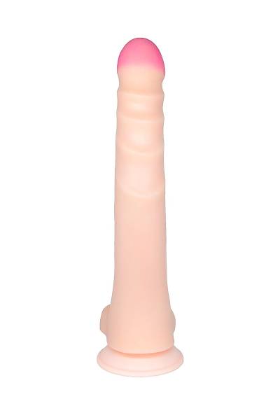 Lovetoy Dildo cyberskin - SUPERGIANT laminat vantuzlu, �ap 57 mm, toplam uzunluk 380 mm