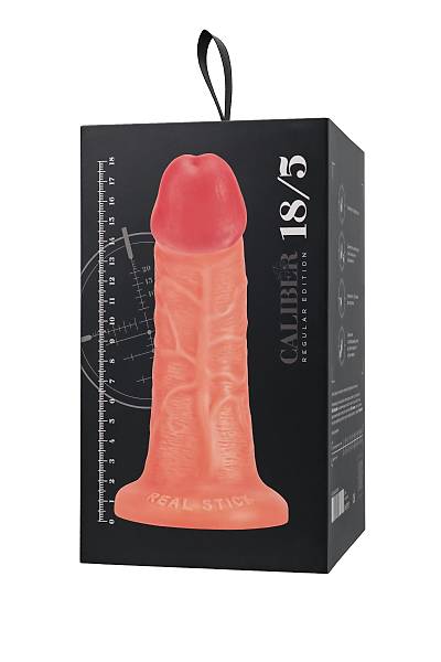 Gereki yapay penis, RealStick CALIBER, 18 cm, 5
