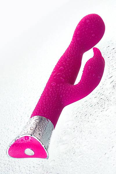 JOS LOLY Klitoral uyar�c� vibrat�r, esnek ba�l�, silikon, pembe, 21,6 cm