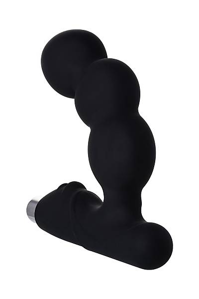 Erotist Fourth prostat stimlatr, silikon, siyah, 12,4 cm